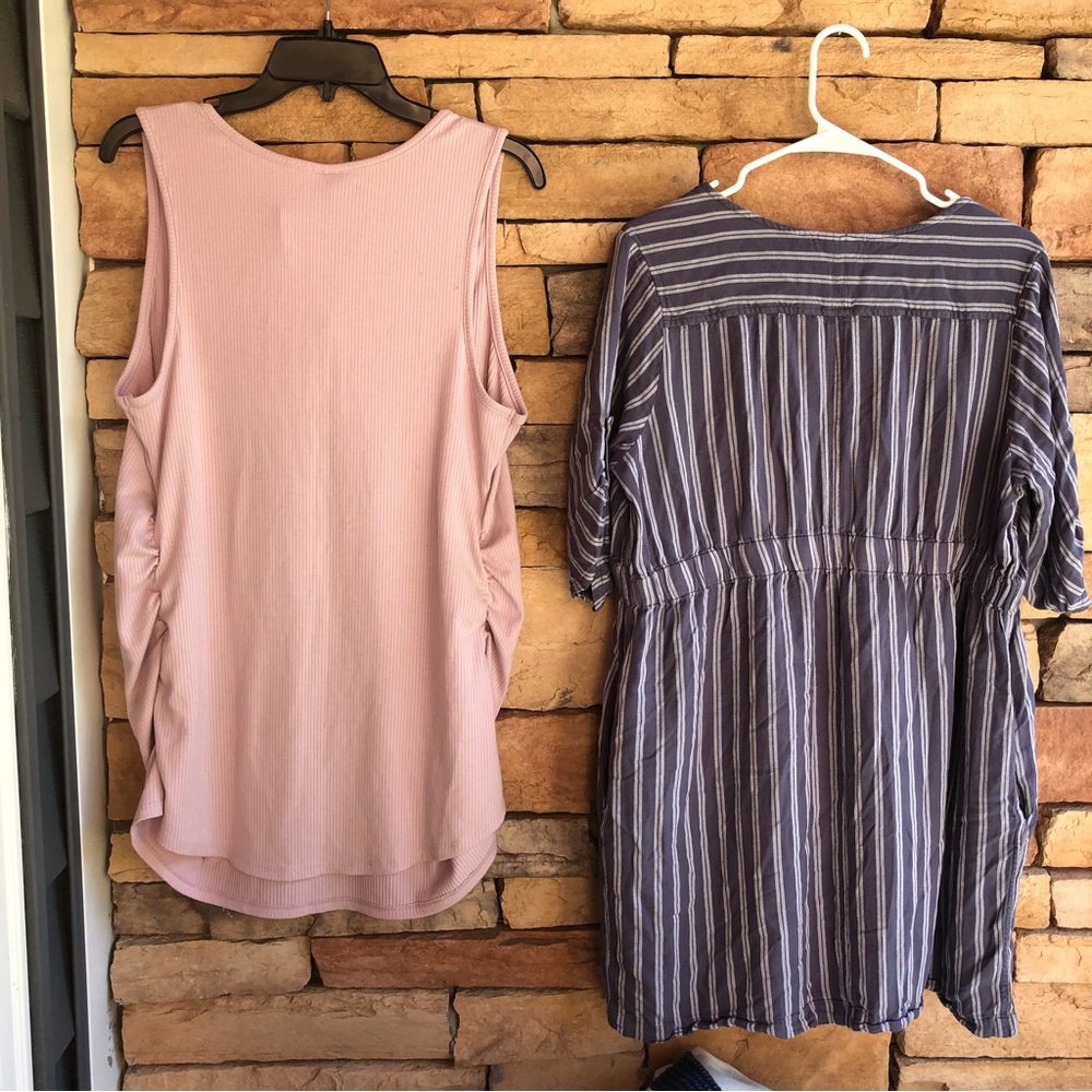 Isabel Maternity short sleeve & sleeveless tops Bundle EUC XL - Picture 10 of 16